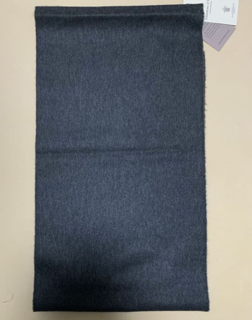 Johnstons of Elgin　無地マフラー