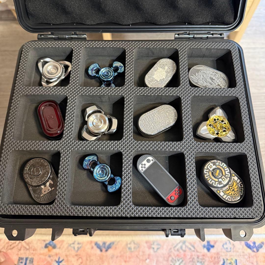 28*24*13 EDC 収納ボックス　フィジェットトイ　ハンドスピナー