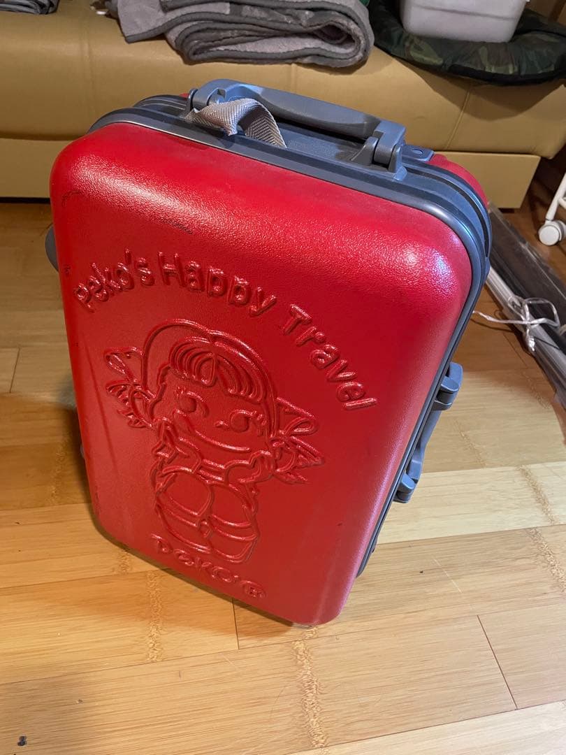 ☆不二家☆　ペコちゃん　キャリーケース