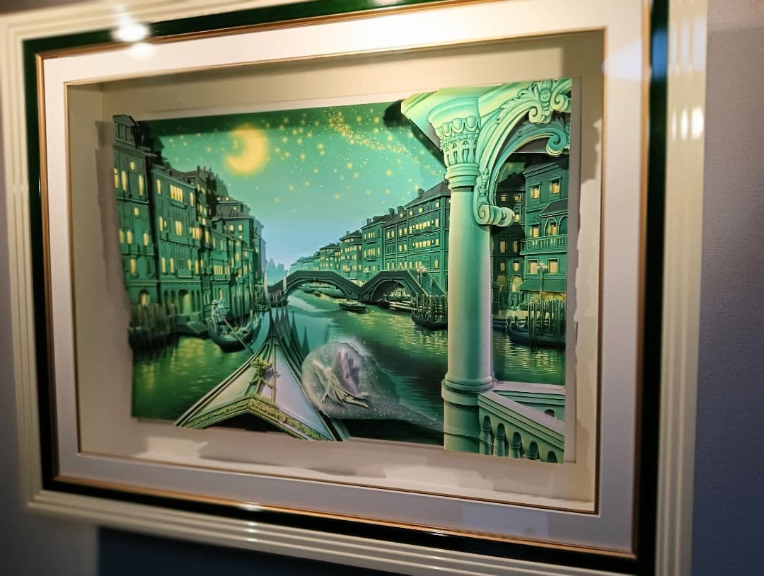 ３D大作　塚本馨三☆グリーンヴェニス☆　ベネチア　ディズニー　ティンカーベル