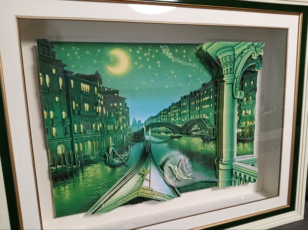 ３D大作　塚本馨三☆グリーンヴェニス☆　ベネチア　ディズニー　ティンカーベル