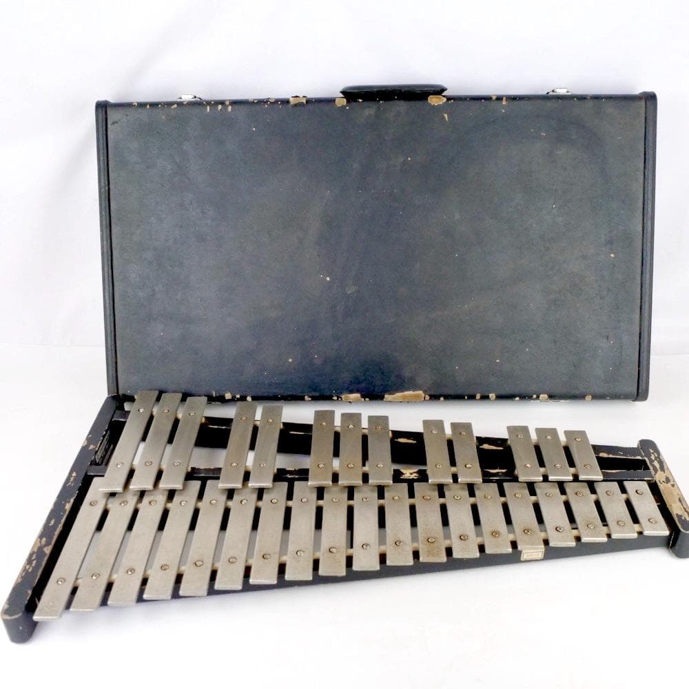 ヤマハ グロッケン 鉄琴 ジャンク YG-50B アンティーク 年代物