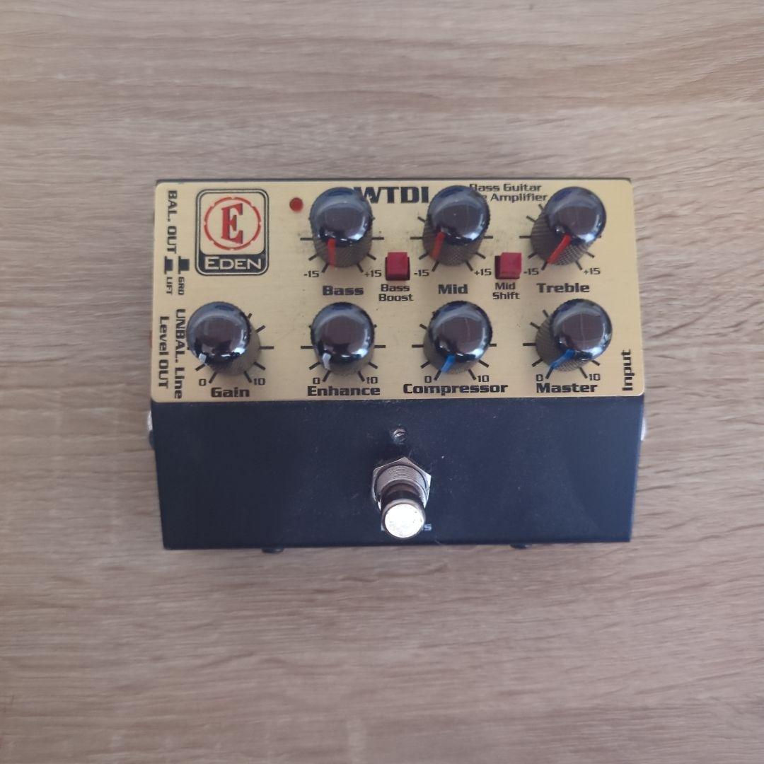 EDEN WTDI ベース用プリアンプ