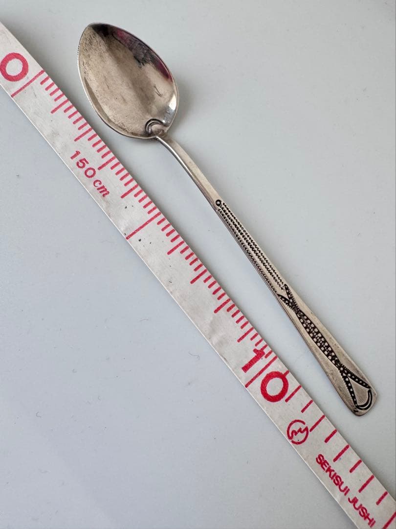 銀製装飾スプーン 約13cm ナバホ　シルバー　銀