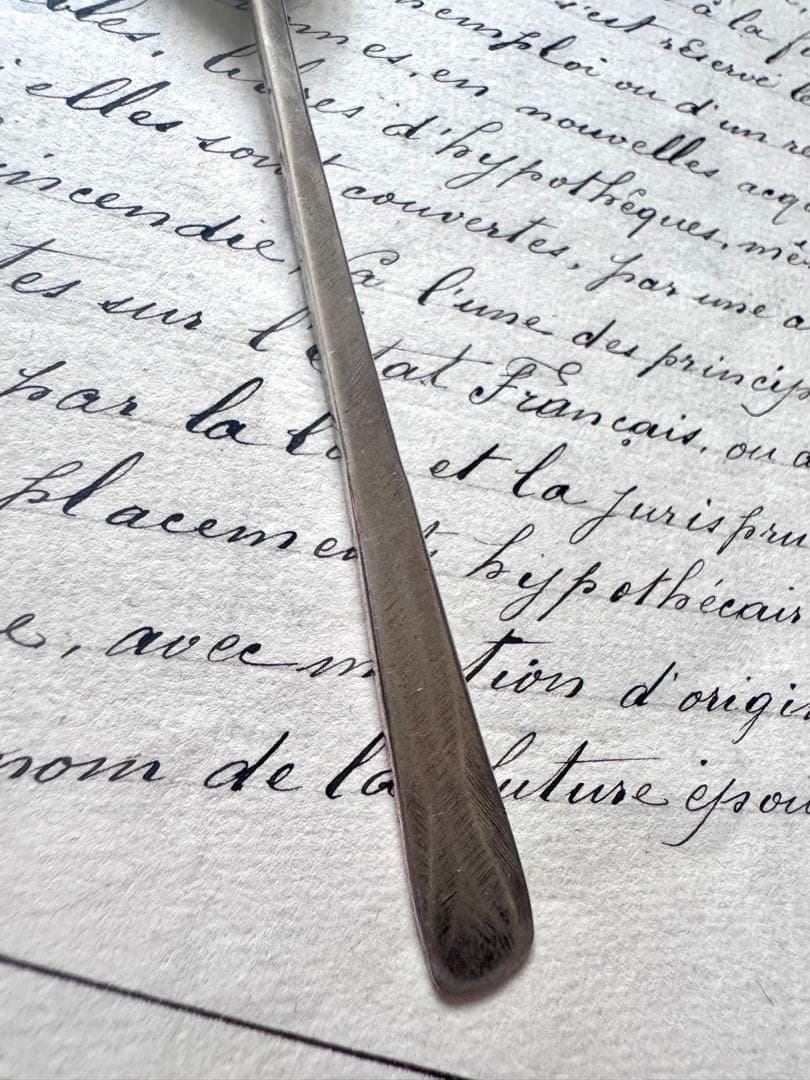 銀製装飾スプーン 約13cm ナバホ　シルバー　銀