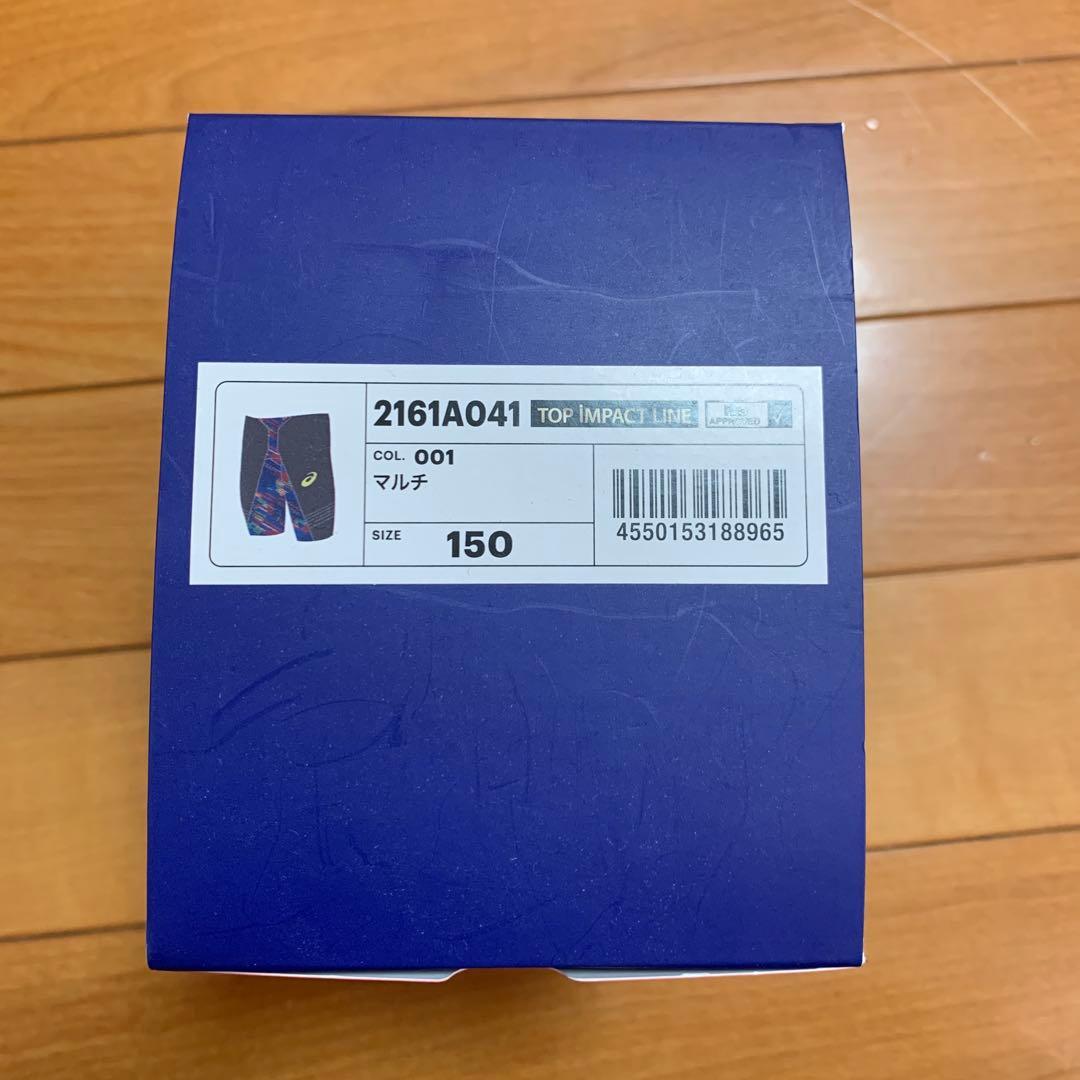 asics 競泳水着 サイズ150 トップインパクト 手袋セット 2XS
