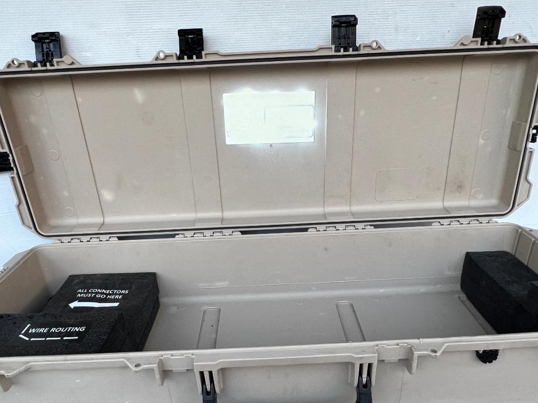 本物米軍ライフルケース ペリカン ミリタリー 外寸約W120×D42×H23cm