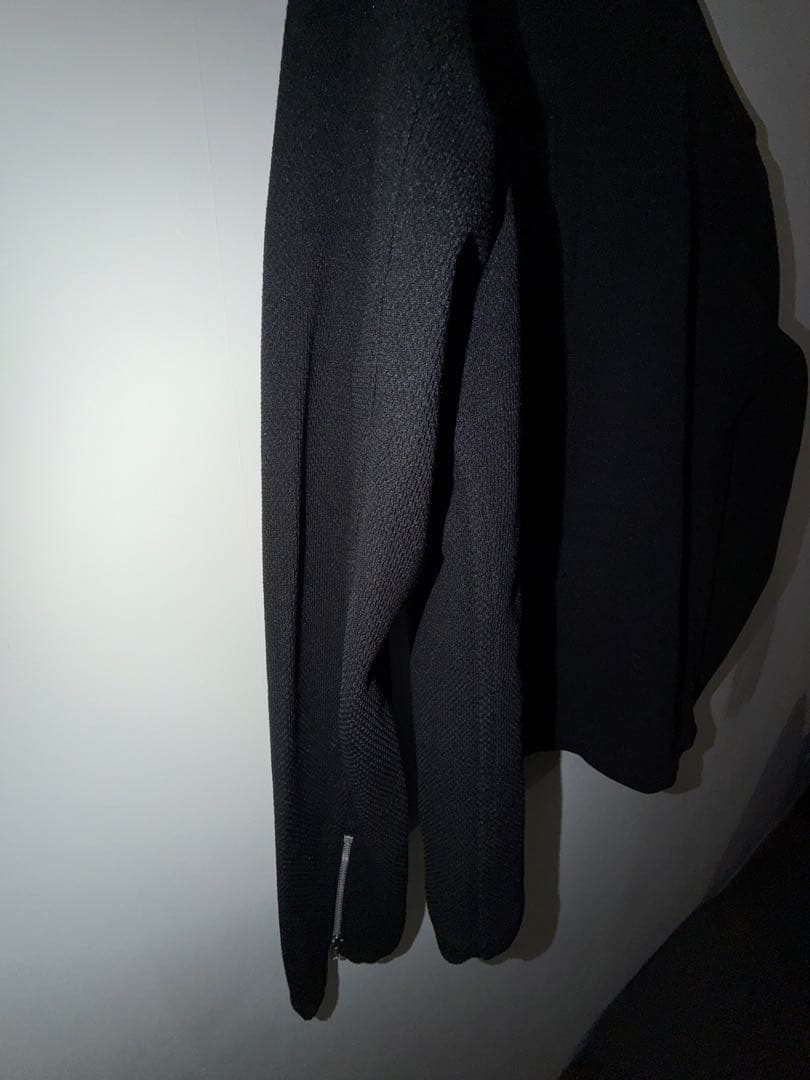 【名作】コムデギャルソンオム AD2010 ポリエステル ライダースジャケット