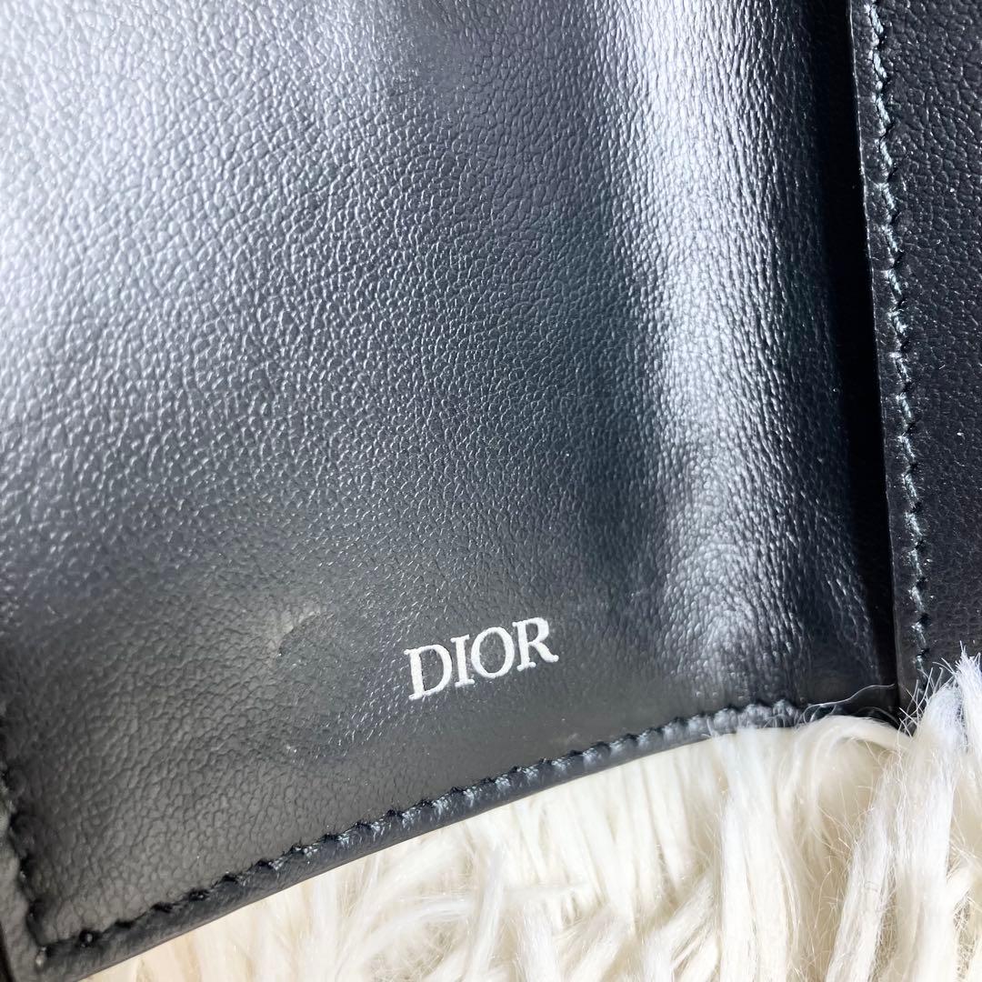 【極美品】 クリスチャンディオール キーケース オブリーク