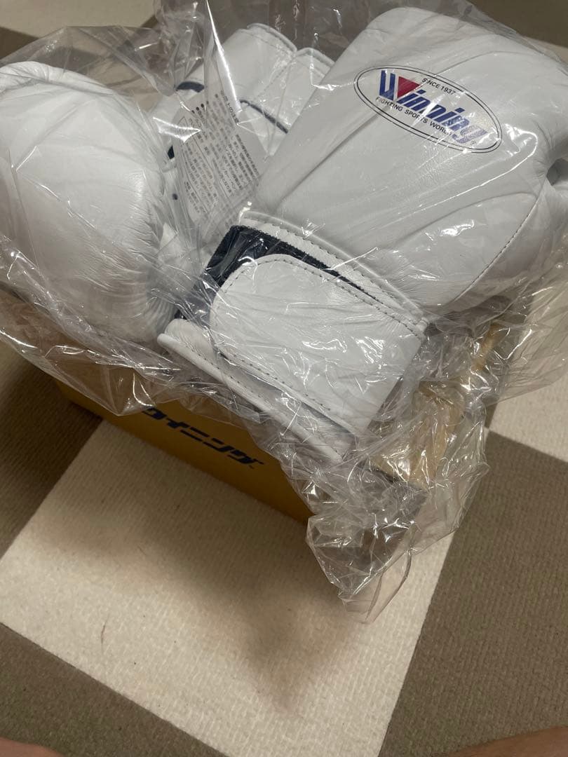 Winning ボクシンググローブ ホワイト 未使用