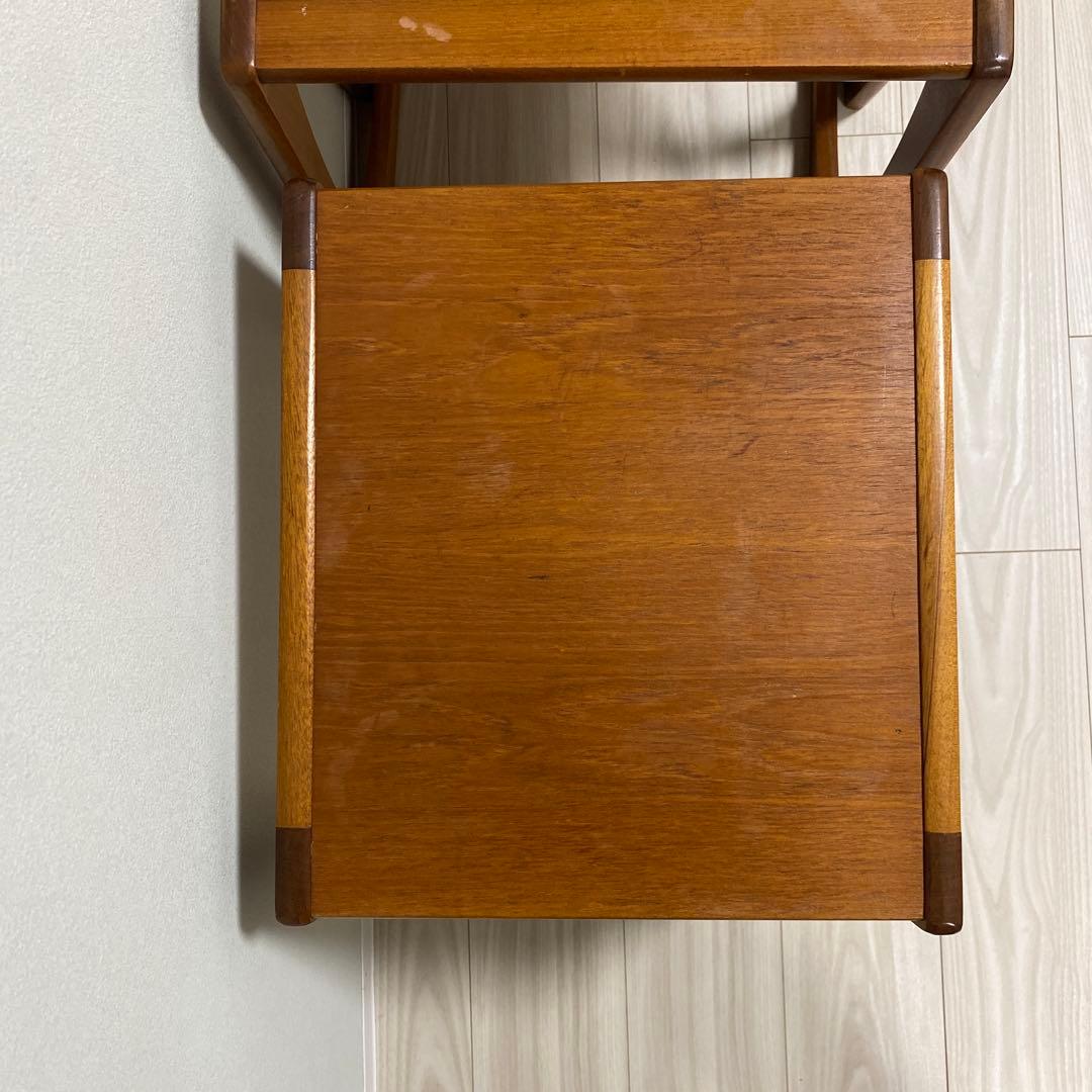 イギリス　ヴィンテージ　ネストテーブル