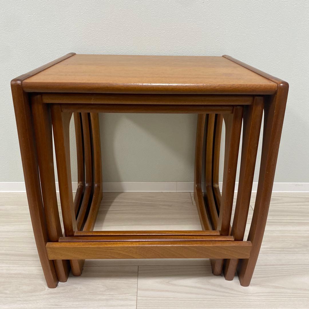 イギリス　ヴィンテージ　ネストテーブル