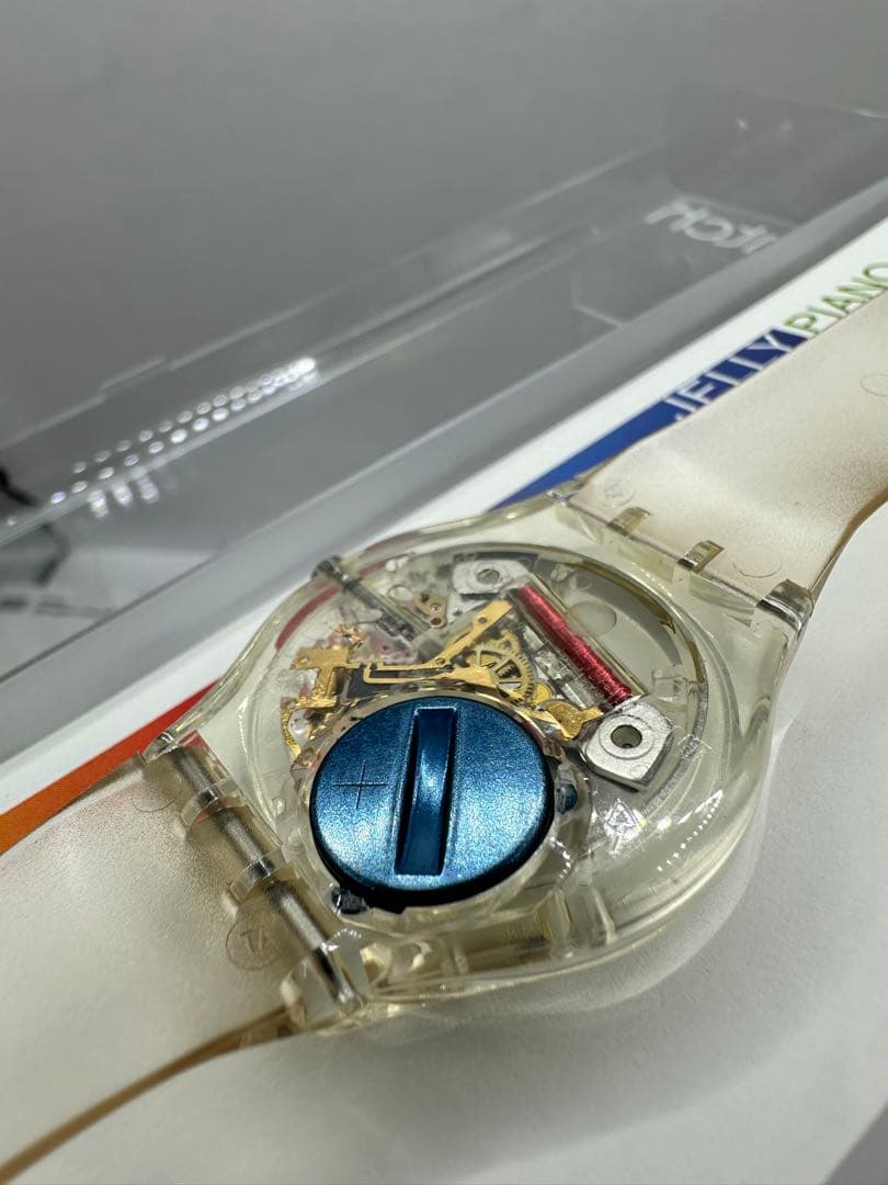 週末セール　新品未使用電池切れ　swatch JELLY PIANO