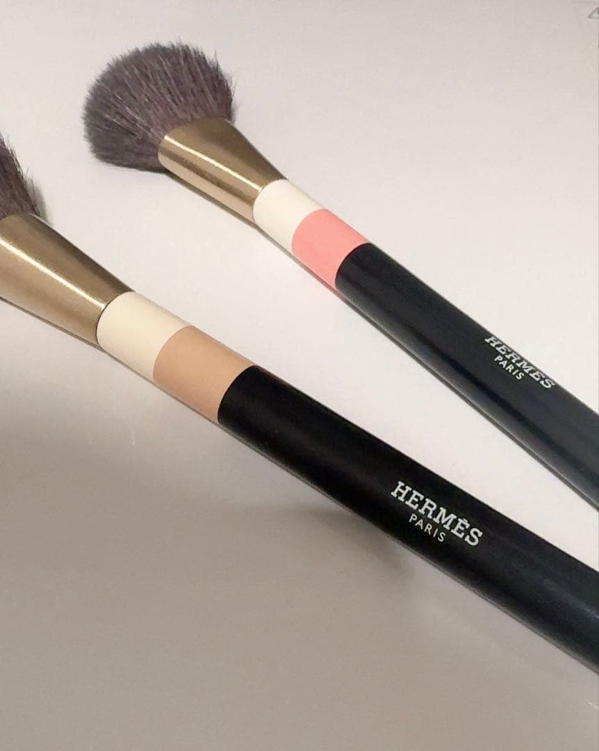 エルメス　フェースブラシ　2点