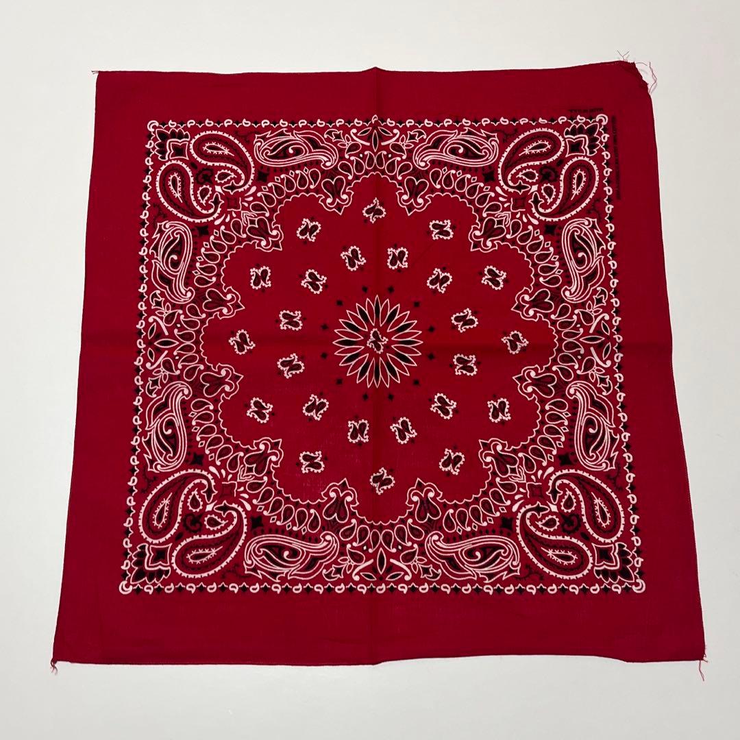 古着　US バンダナ　9枚まとめ売り　ヴィンテージ　ペイズリー　24