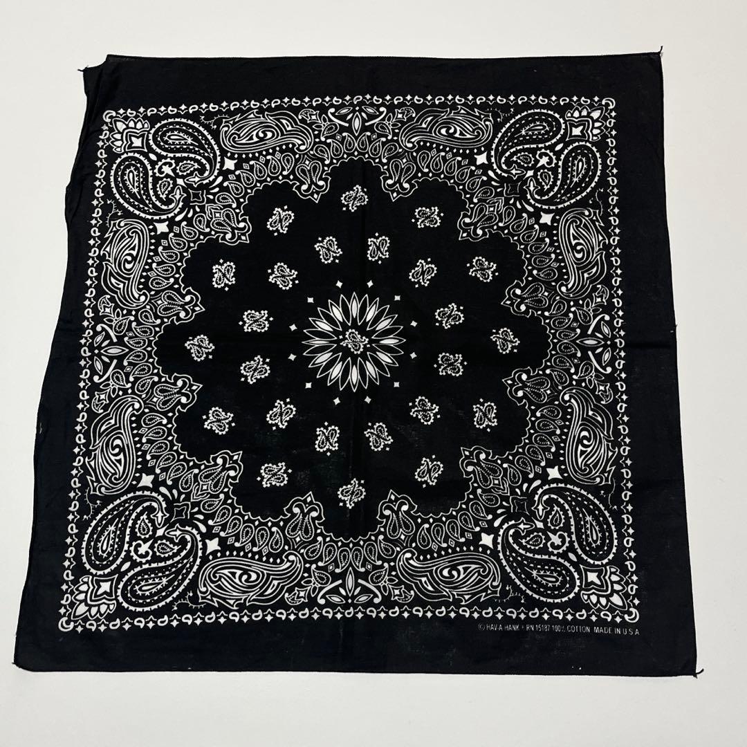 古着　US バンダナ　9枚まとめ売り　ヴィンテージ　ペイズリー　24