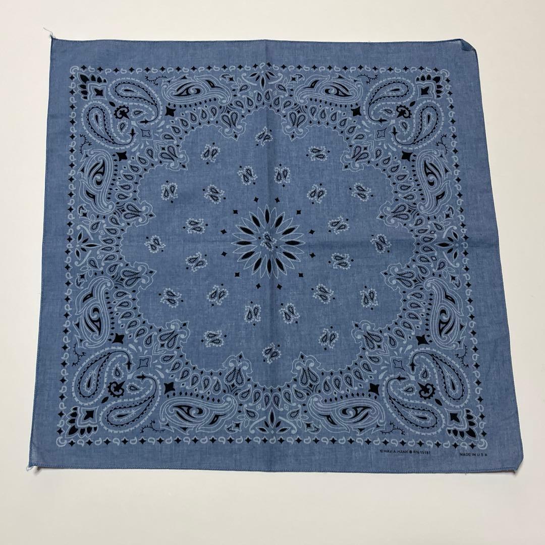 古着　US バンダナ　9枚まとめ売り　ヴィンテージ　ペイズリー　24