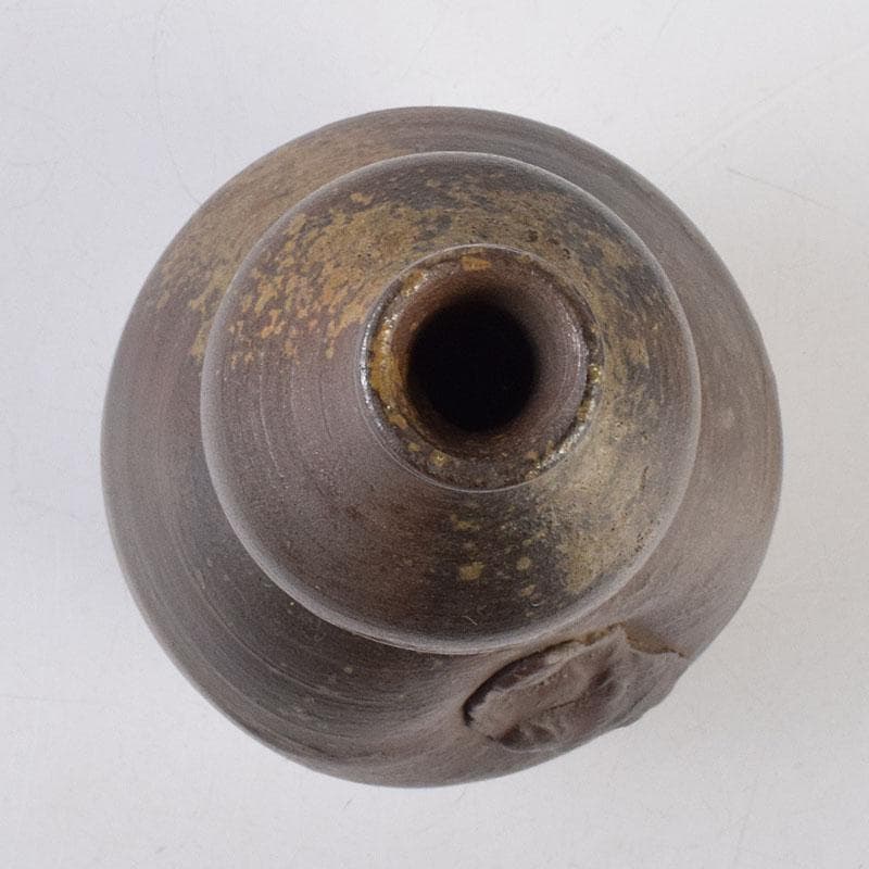 桂又三郎極め　江戸時代初期　古備前　瓢型人形徳利　V　R9511