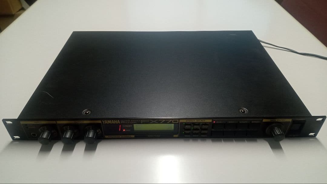 【中古】YAMAHA FX770 GUITAR EFFECT PROCESSOR