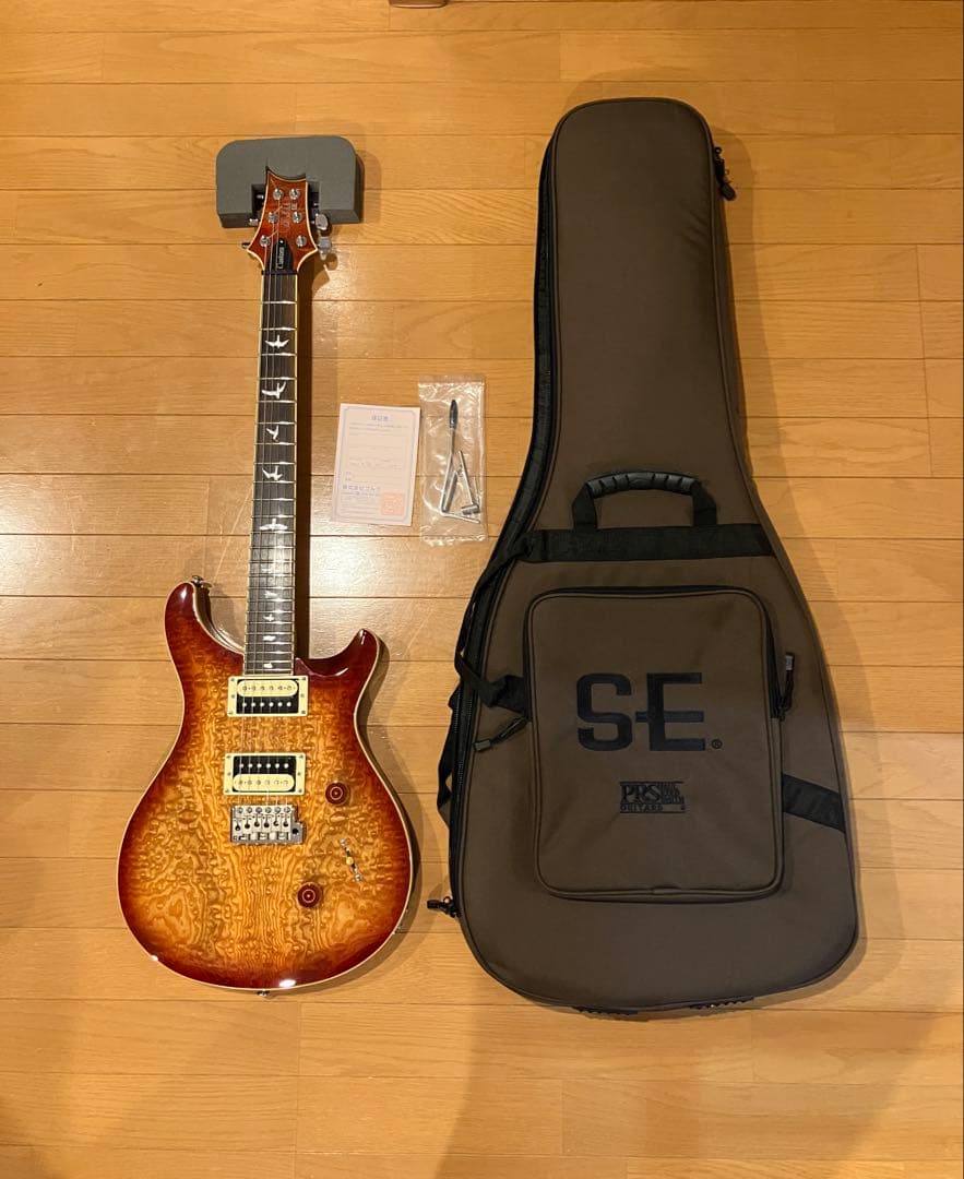 ジャンク PRS SE Custom 24 Burled Ash 送料無料
