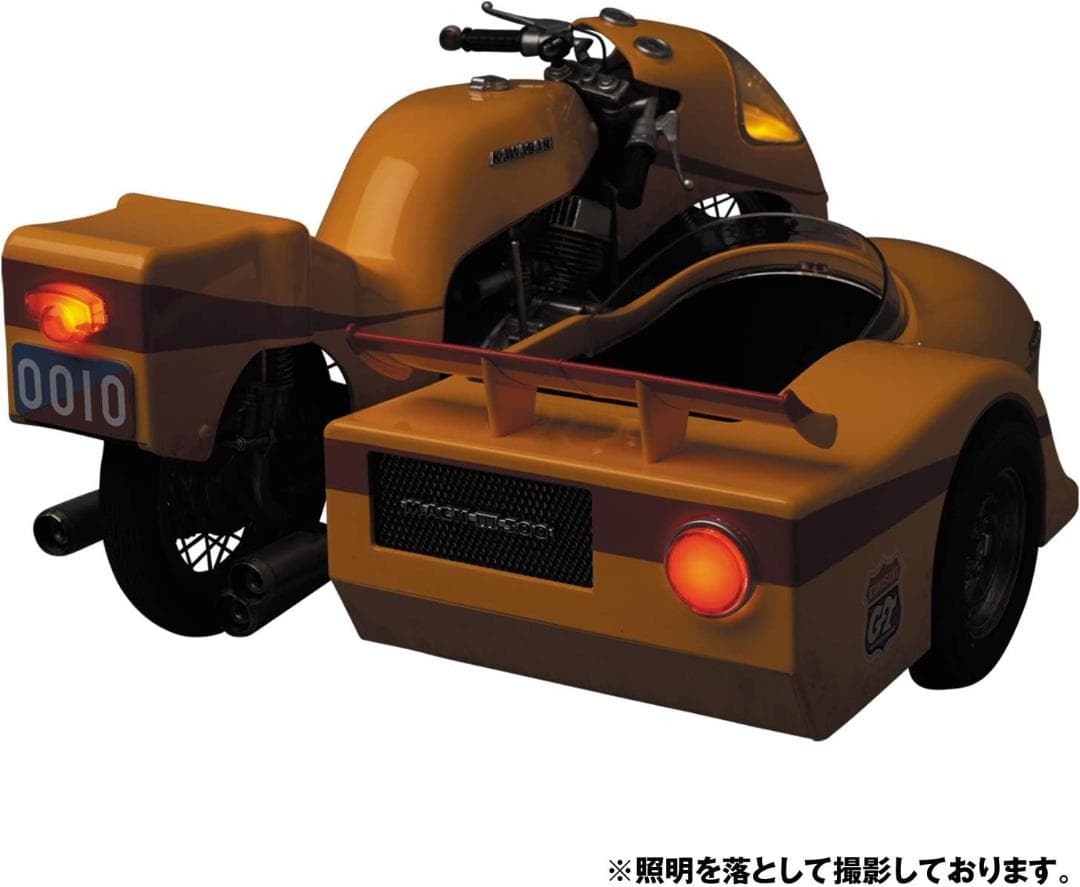 輸送箱未開封 リアルアクションヒーローズ キカイダー & サイドマシーン 究極版