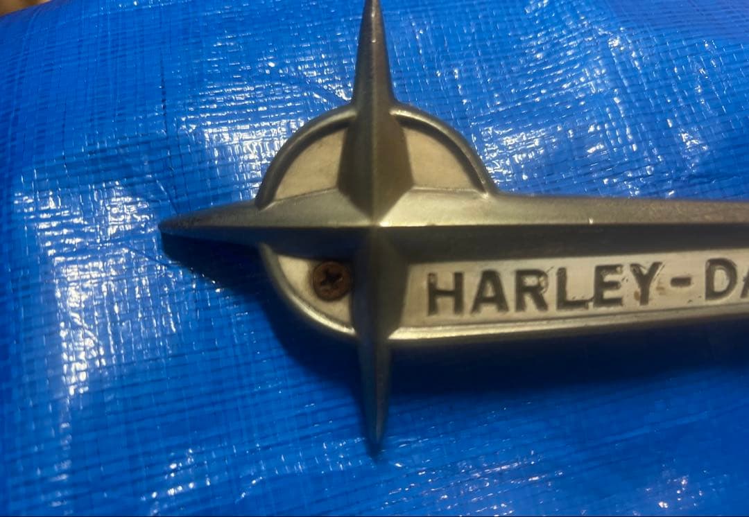 【希少品】HARLEY-DAVIDSON タンクエンブレム 左右セット当時物