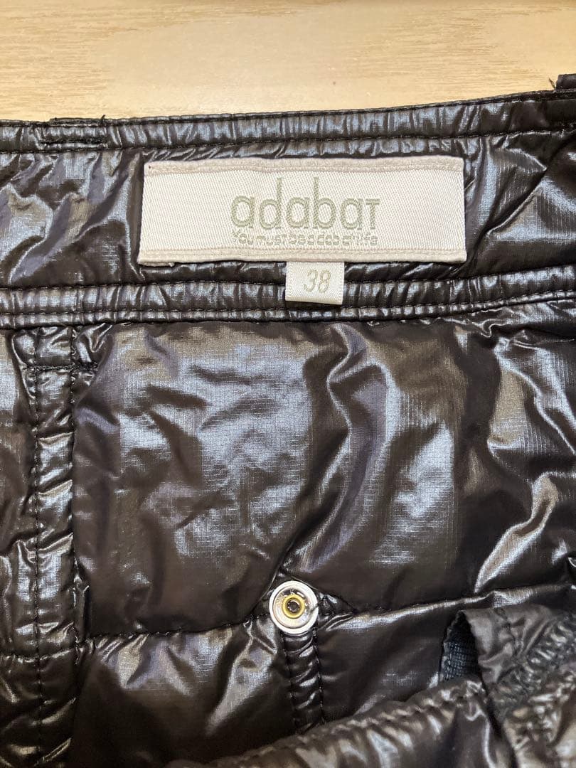【美品】adabat アバダット　ダウンジャケット　ダウンスカート　ゴルフウェア