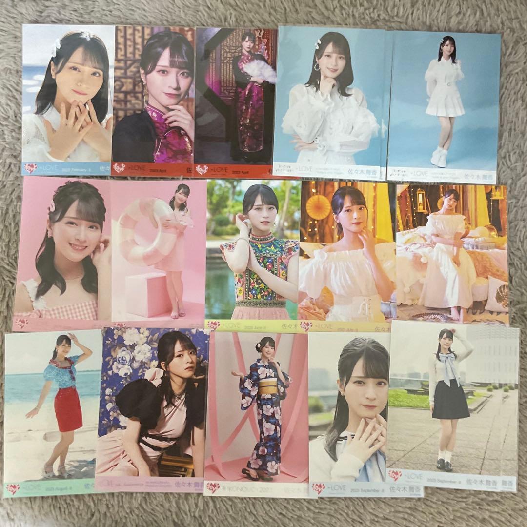 s*o様 佐々木舞香 生写真まとめ売り