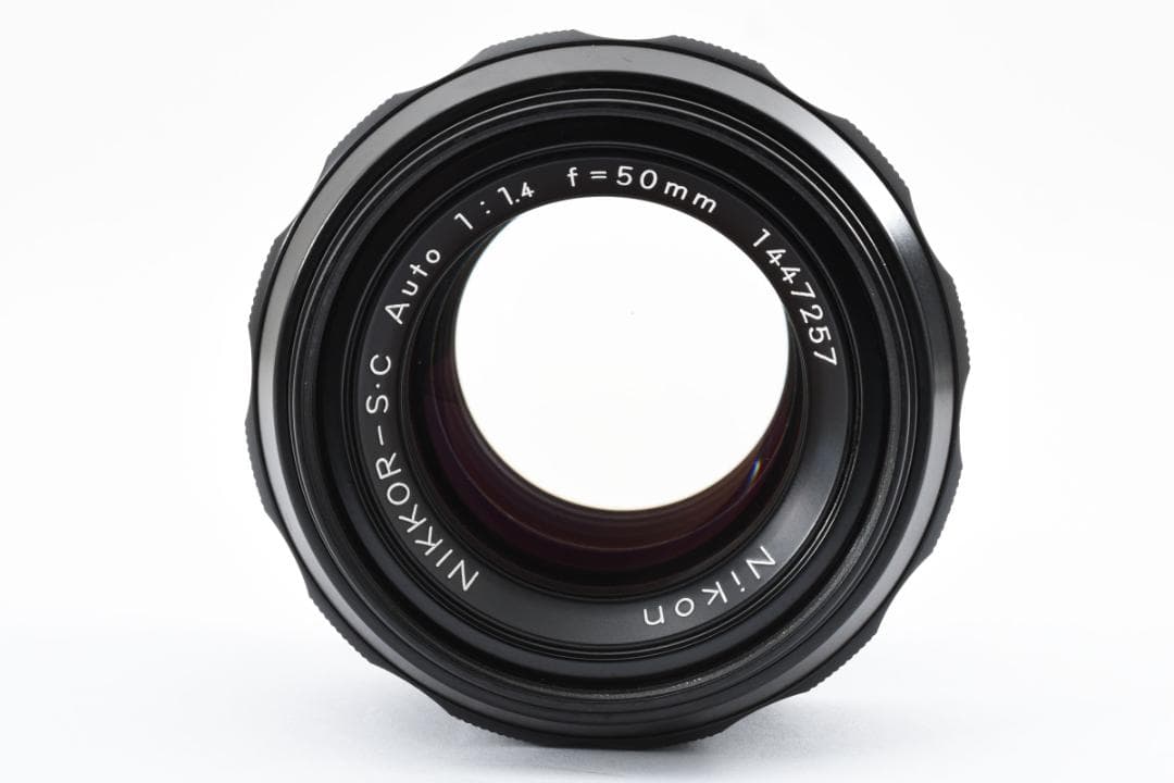 美品 ニコン NIKKOR-S.C Auto 50mm f1.4　MF M006