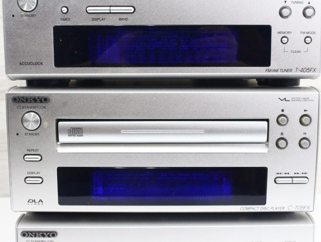 ▲ONKYO コンポ A-905FX T-405FX C-705FX スピーカー
