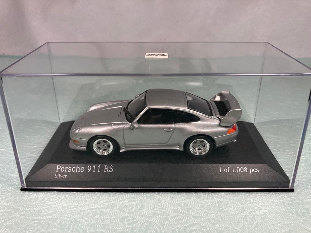 ミニチャンプス＆京商1,008台限定品　Porsche 911 RS 1998