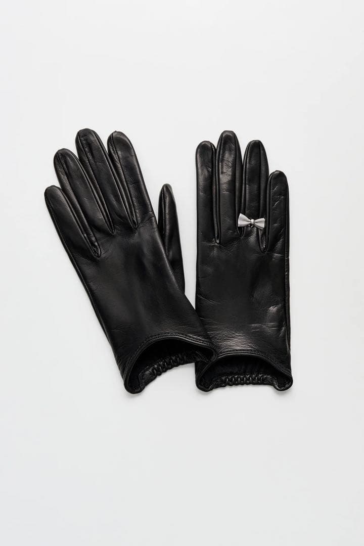 OUR LEGACY BOW GLOVE Black Nappa ボウグローブ