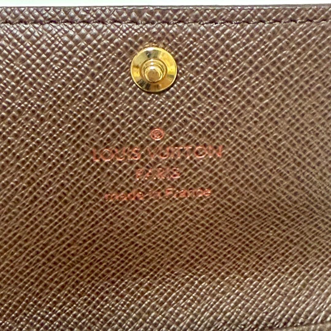 【極上品】 ルイヴィトン ダミエ ミュルティクレ6 ICチップ N62630