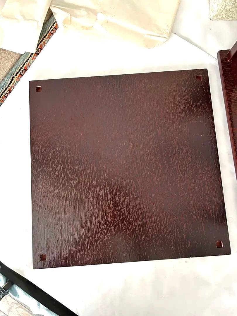 新品　茶道具吉野　組み立て式　8片　木製茶道具 格子状パネル付き