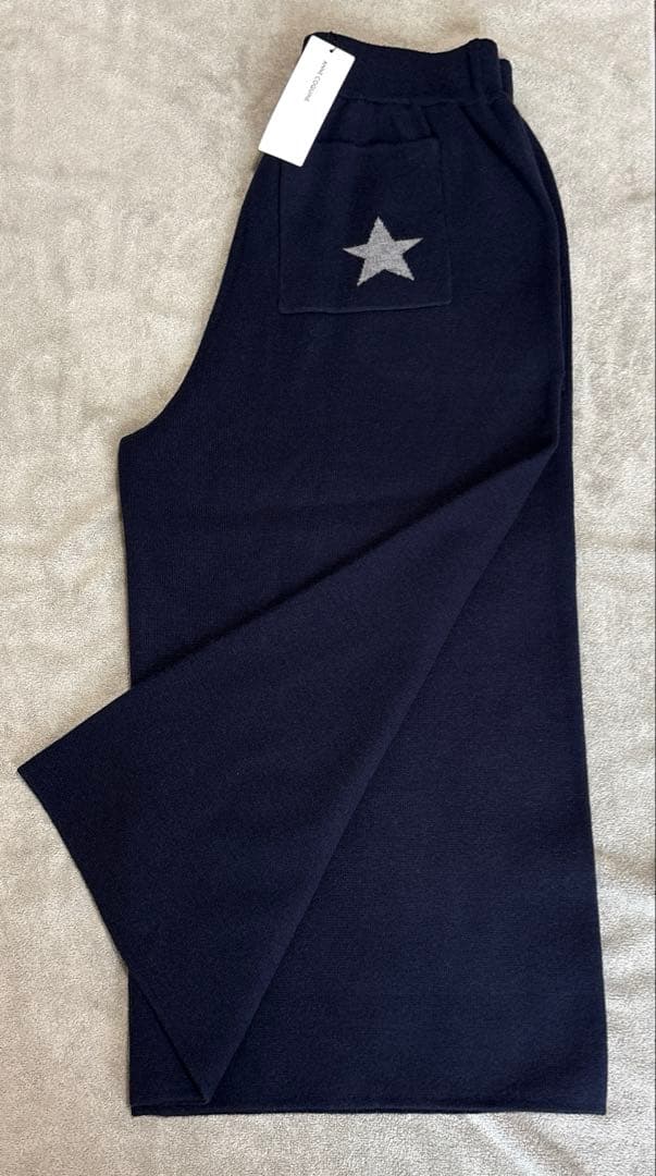 Anne Coquine コアスパンヤーン ガウチョパンツ 新品未使用 股下51