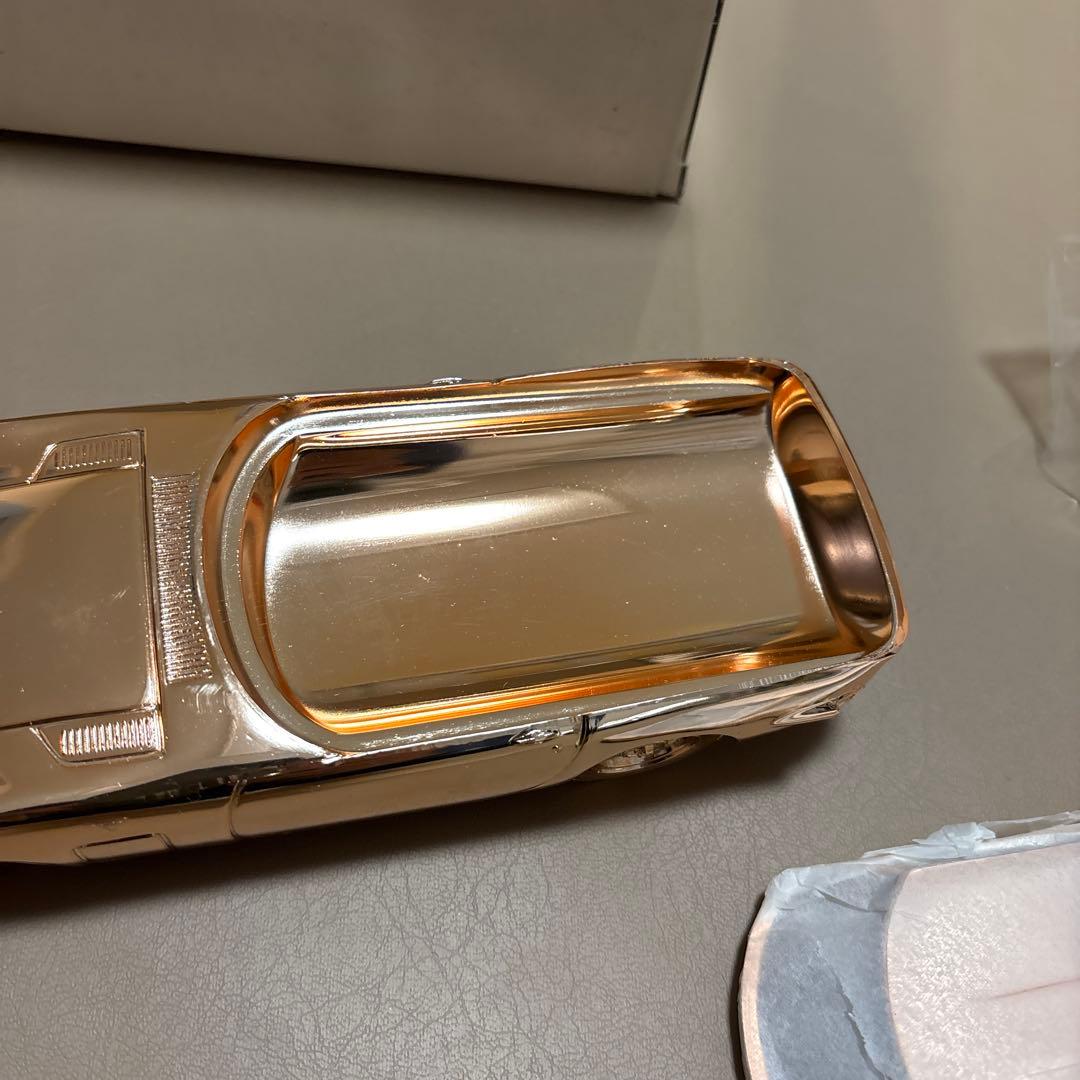 トヨタ 2000GT ノベルティ　当時物　 ゴールドメタル　未使用品　ケース付