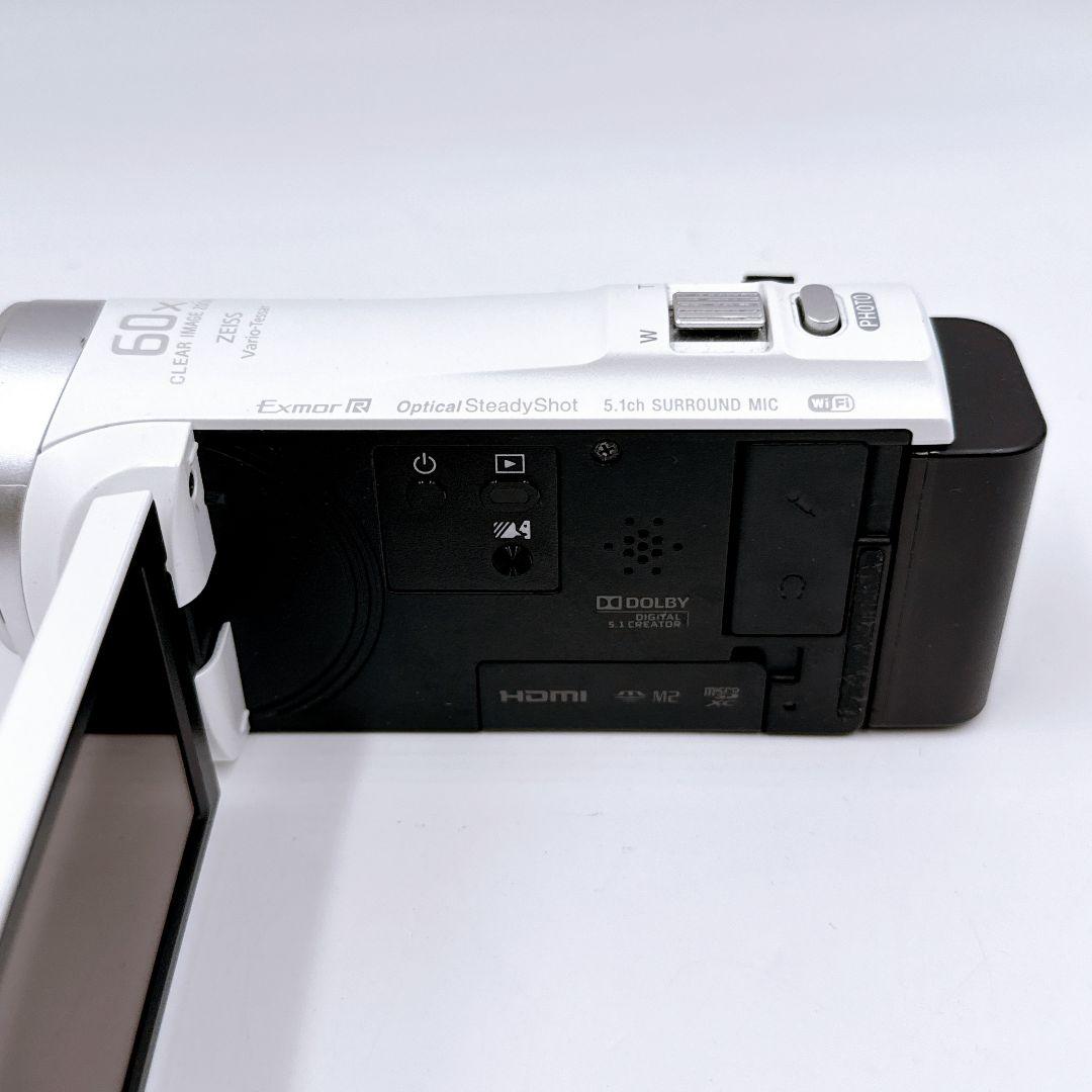 SONY HDR-CX485 ハンディカムビデオカメラ ホワイト