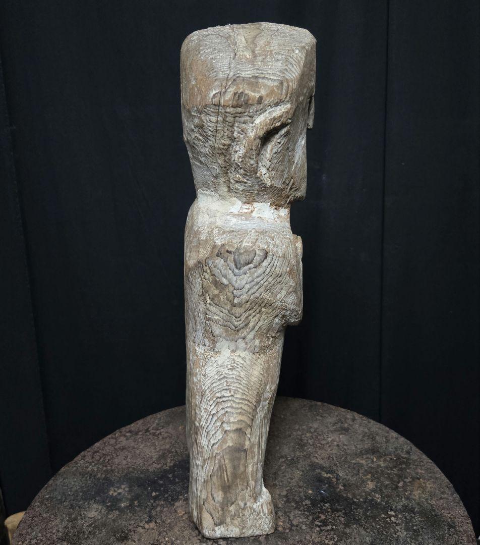 ネパール？祈りの像？彫像木彫り像プリミティブアート　プタリ？