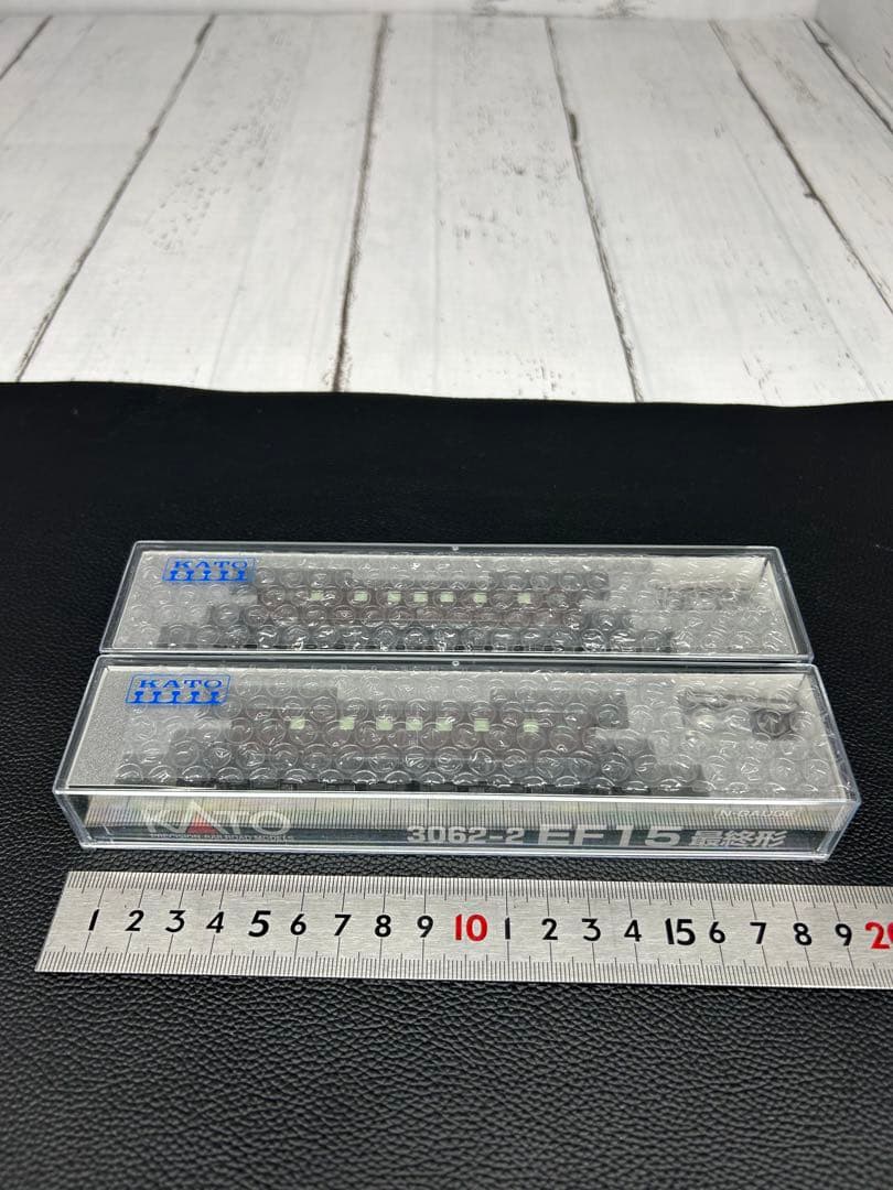 KATO EF15 3062-1.2 標準形.最終形 2両セット 茶 Nゲージ