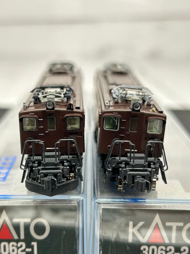 KATO EF15 3062-1.2 標準形.最終形 2両セット 茶 Nゲージ