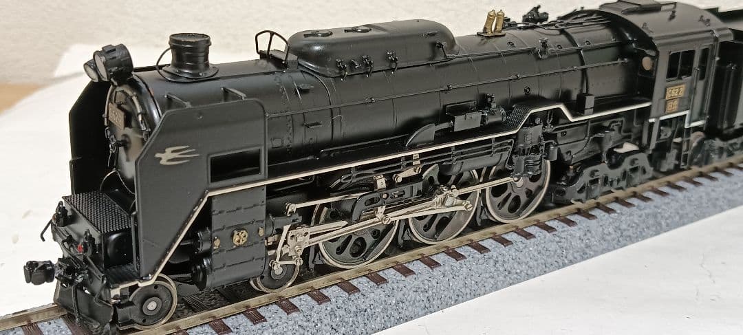 HOゲージ 天賞堂 Ｃ622号機蒸気機関車、メンテナンス済 NO,491