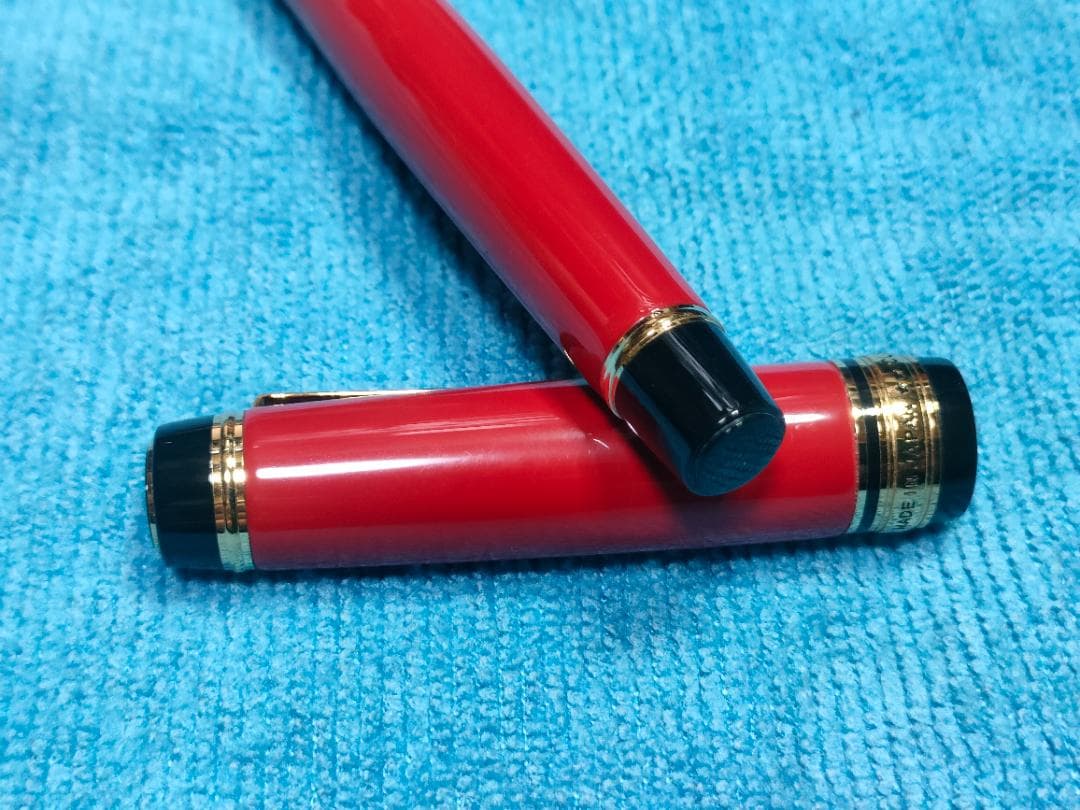 PILOT カスタム845 朱漆 細字F 万年筆