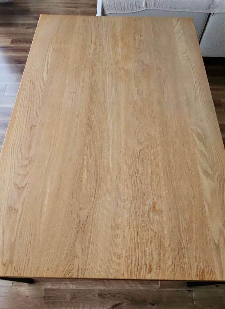 ダイニングテーブル アイアン×無垢材(オーク)