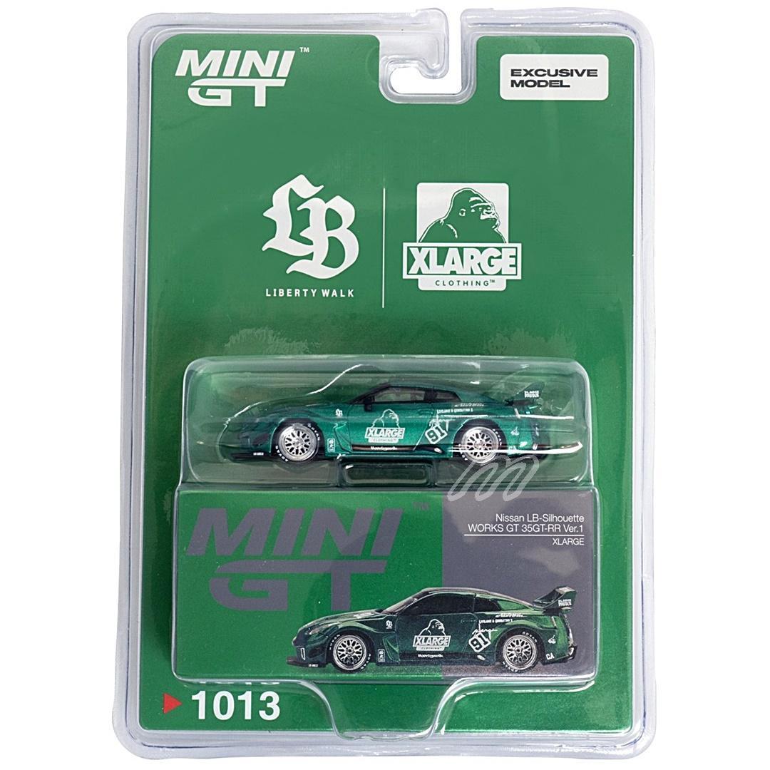 MINIGT LBWK × XLARGE GT NISSAN 35GT グリーン