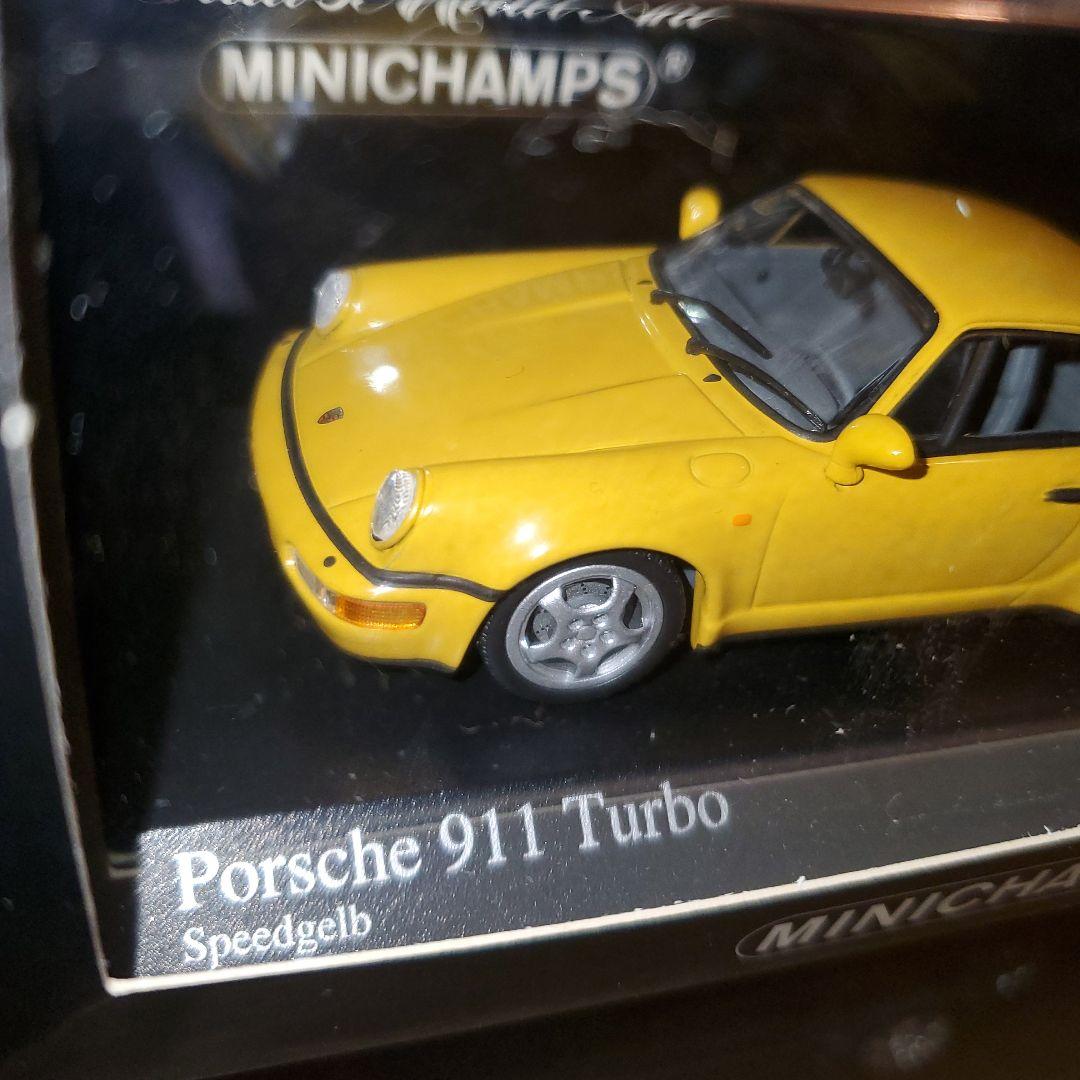 MINICHAMPS Porsche 911 turbo 6台セット赤、黄