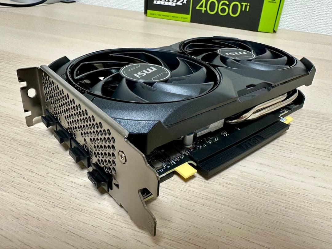 グラフィックボード・グラボ・ビデオカード MSI GeForce RTX 4060 Ti 8G OC