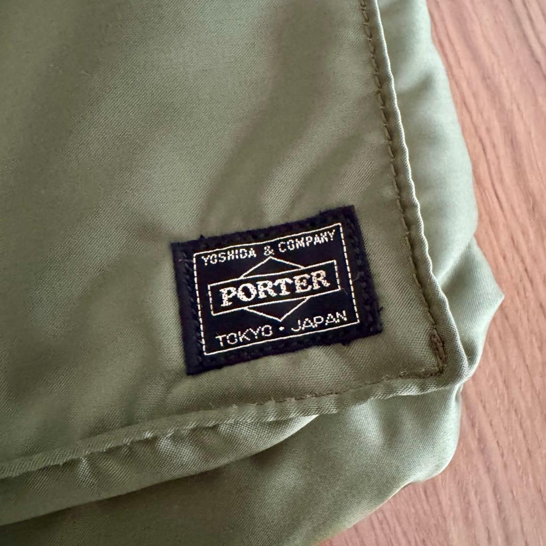PORTER TANKER BRIEFCASE セージグリーン