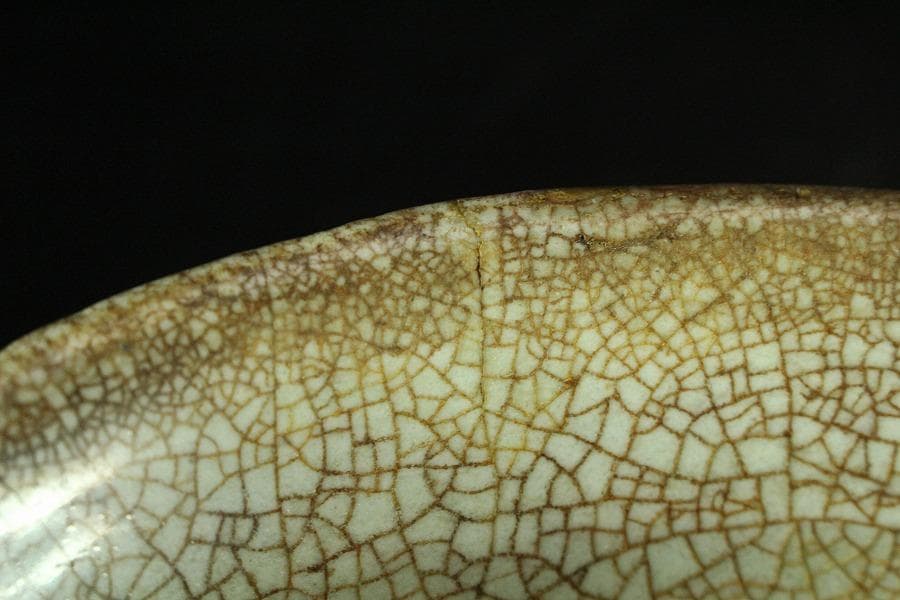 古美術 李朝 高麗 青磁 茶碗(K-A639)