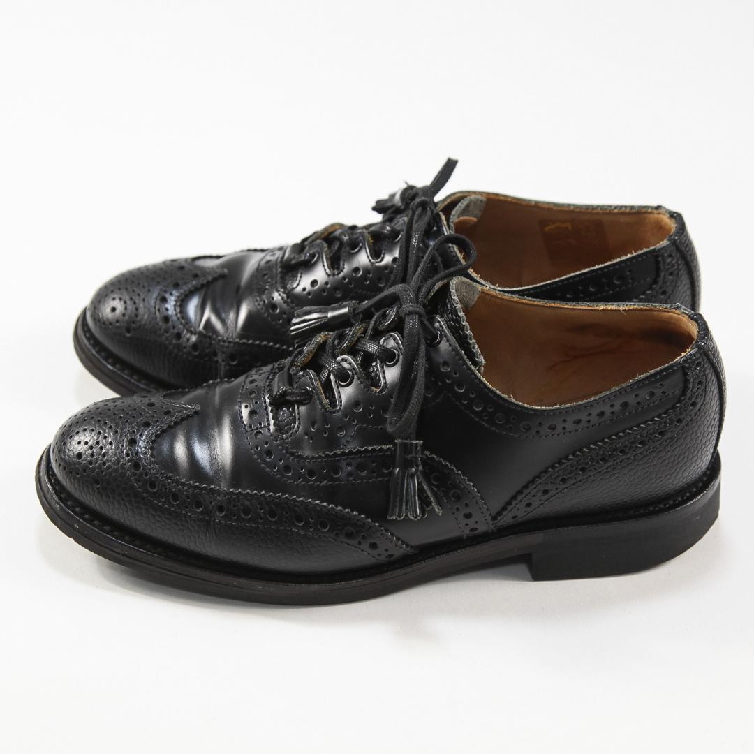 SANDERS Full Brogue Ghillie ギリーシューズ 26cm