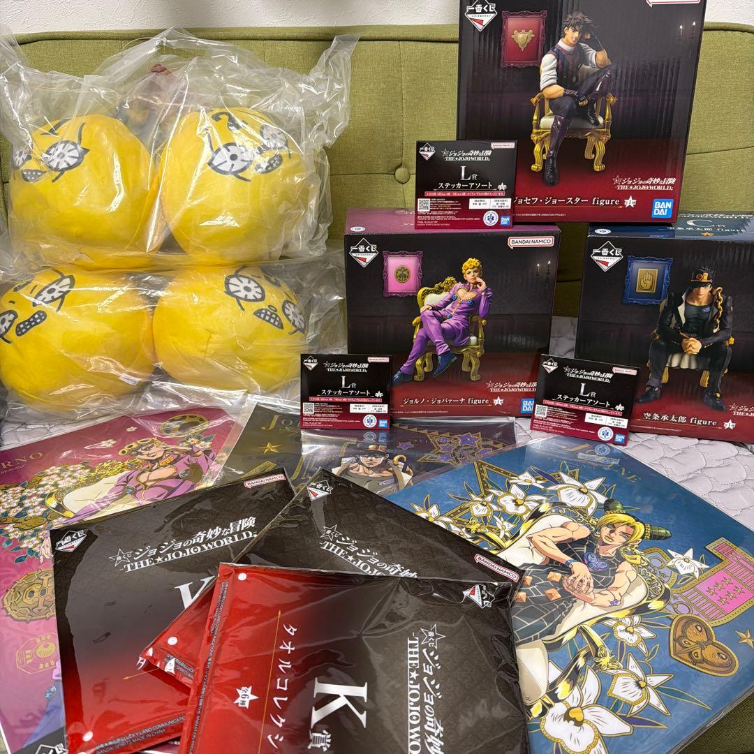 一番くじ ジョジョの奇妙な冒険　THE★JOJO WORLD ジョジョ　おまけ付